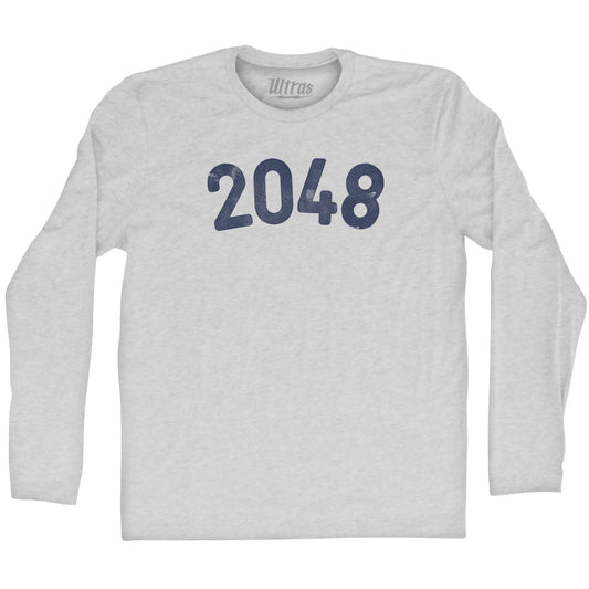 2048 Year Celebration Adult Cotton Long Sleeve T-shirt Style001