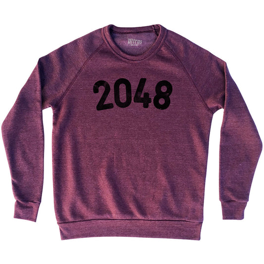 2048 Year Celebration Adult Tri-Blend Sweatshirt Style002