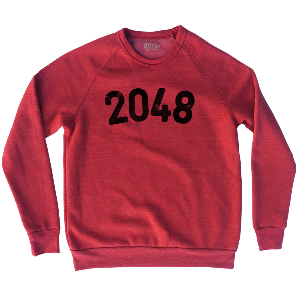 2048 Year Celebration Adult Tri-Blend Sweatshirt Style001