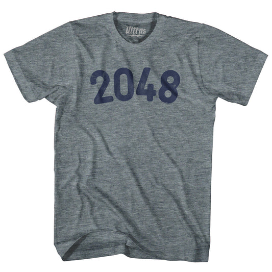 2048 Year Celebration Adult Tri-Blend T-shirt Style007