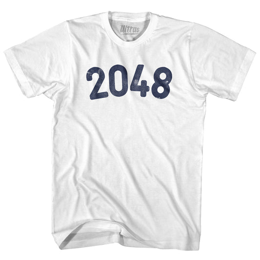 2048 Year Celebration Womens Cotton Junior Cut T-Shirt