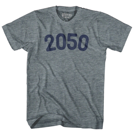 2050 Year Celebration Womens Tri-Blend Junior Cut T-Shirt