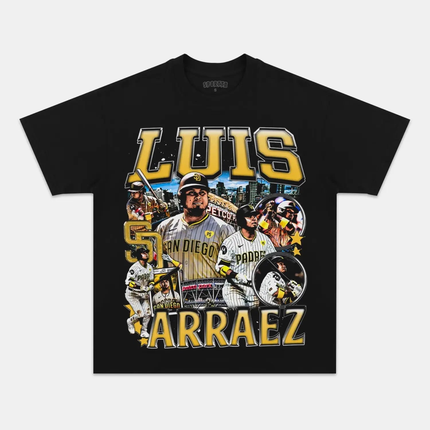 LUIS ARRAEZ - PADRES TEE - clothing by TeeHivey.com (Image 1)