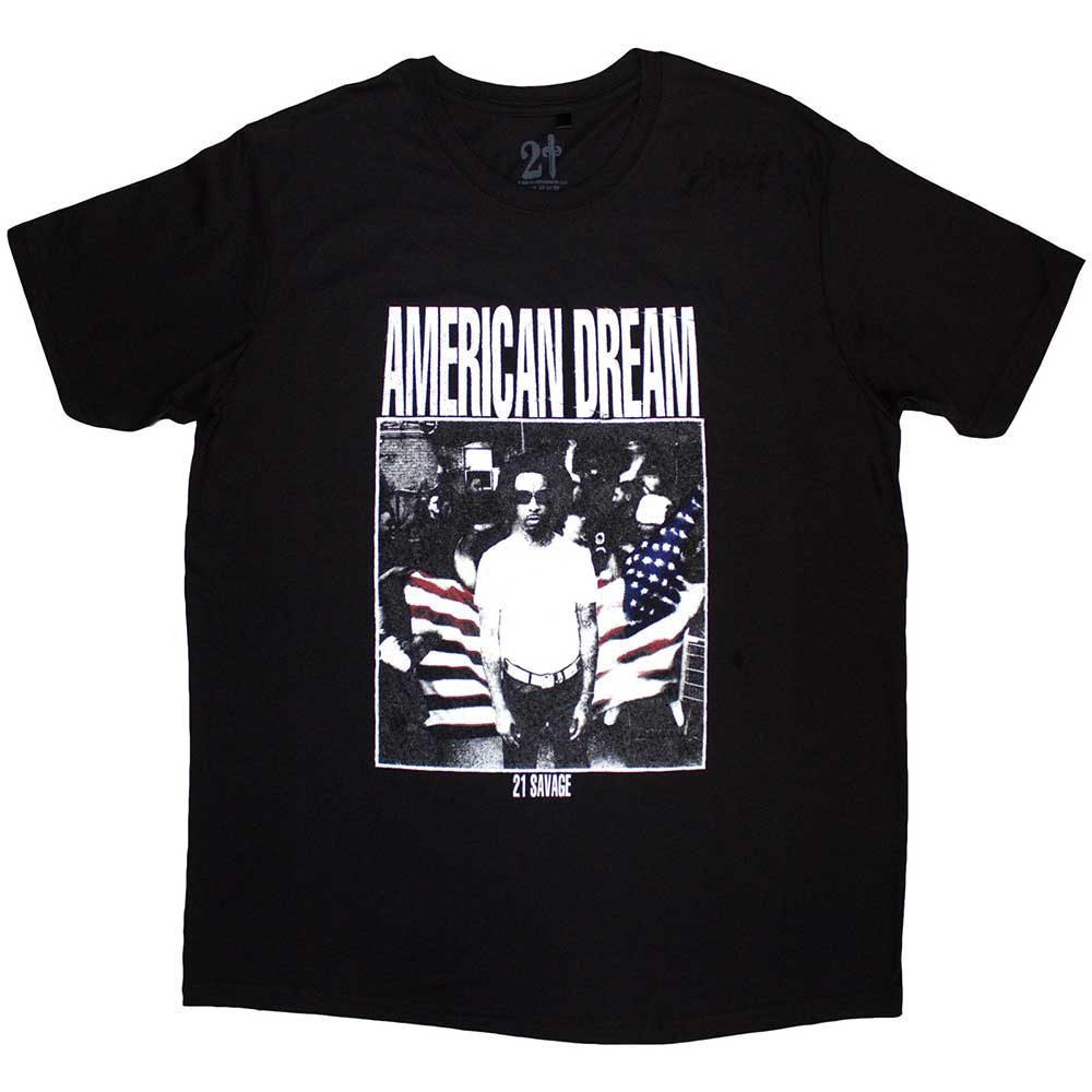 21 Savage American Dream Mens T Shirt Black