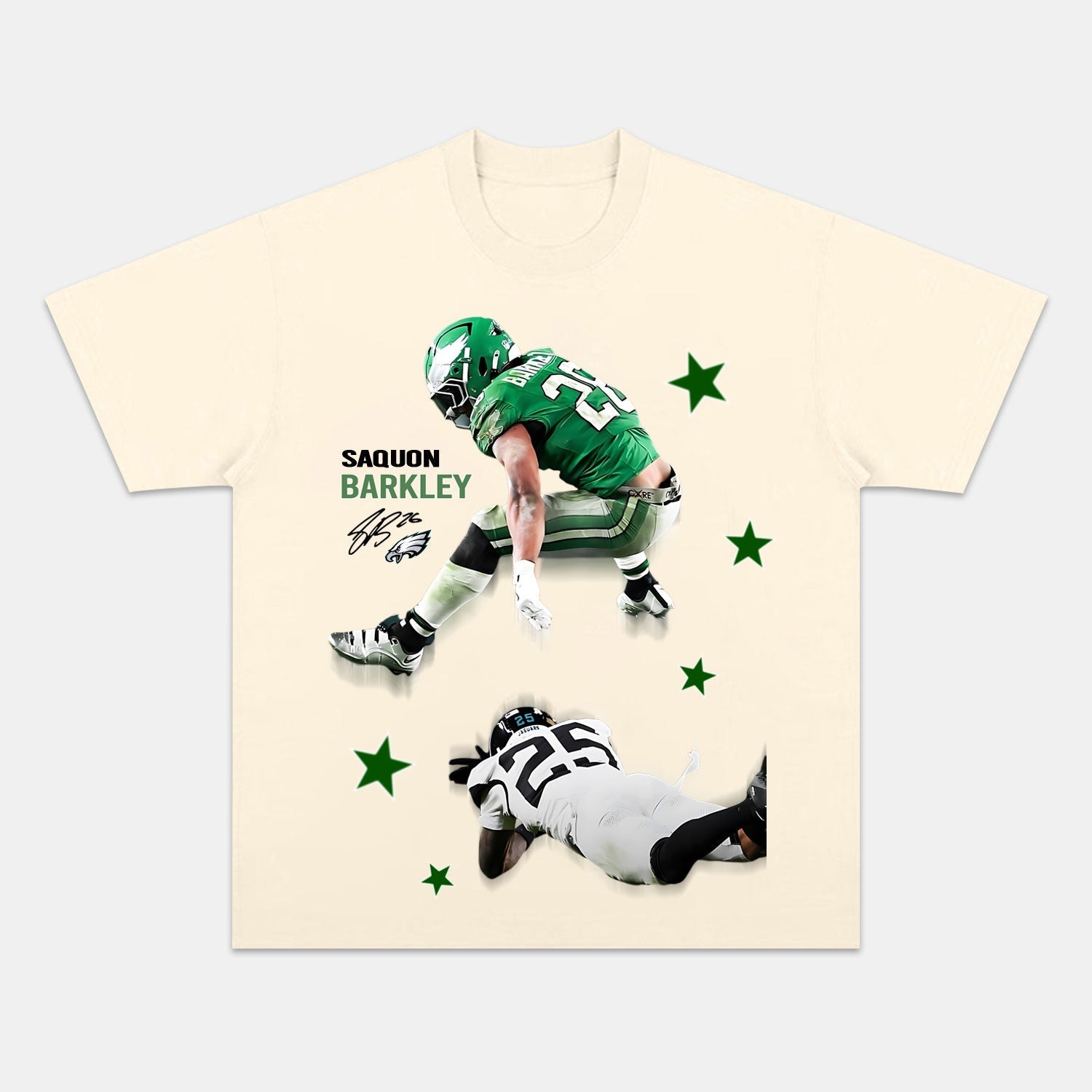 SAQUON BARKLEY V2 TEE - clothing by TeeHivey.com (Image 4)