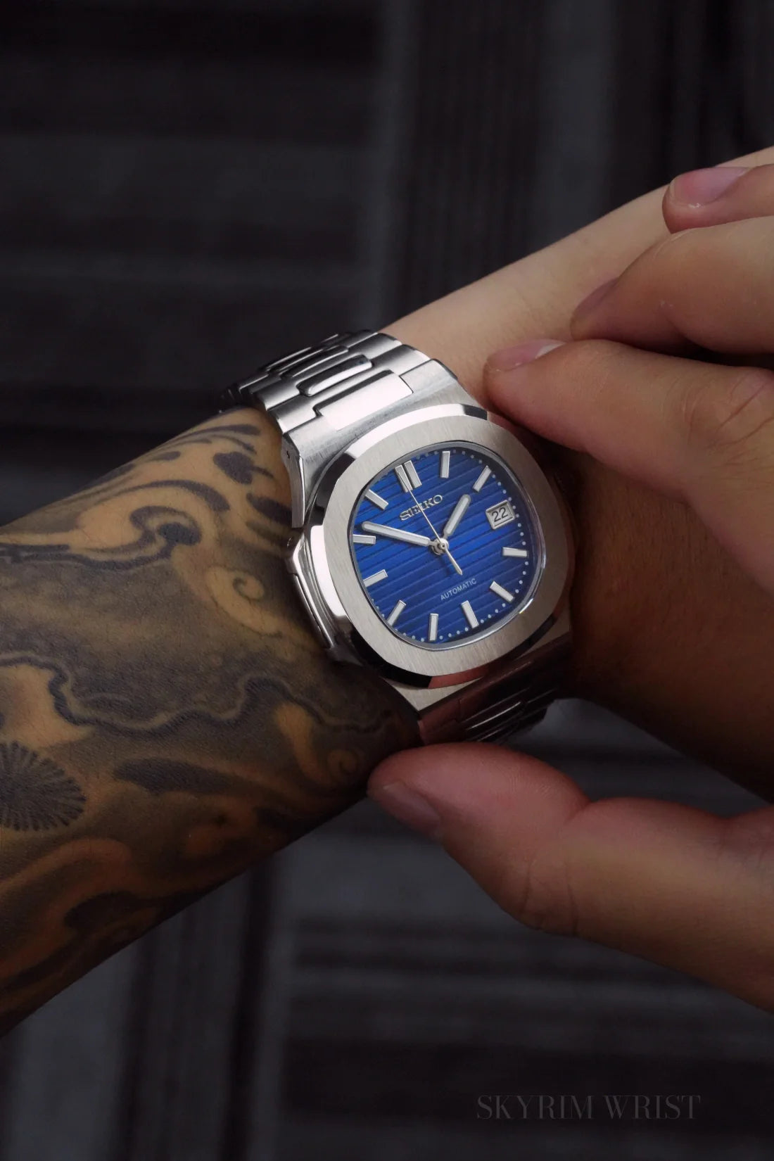 Mod Nautilus Silver Blue