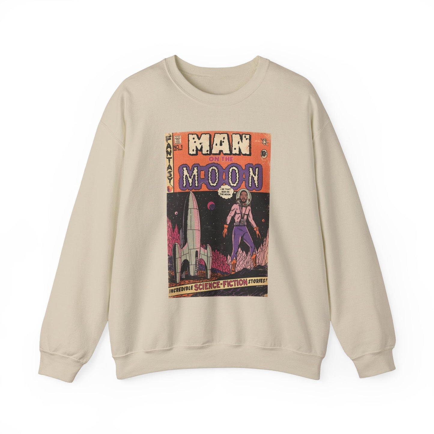 Man on the Moon - Unisex Heavy Blendâ„¢ Crewneck Sweatshirt