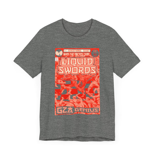 Liquid Swords - RED VARIANT - Unisex Jersey Short Sleeve Tee