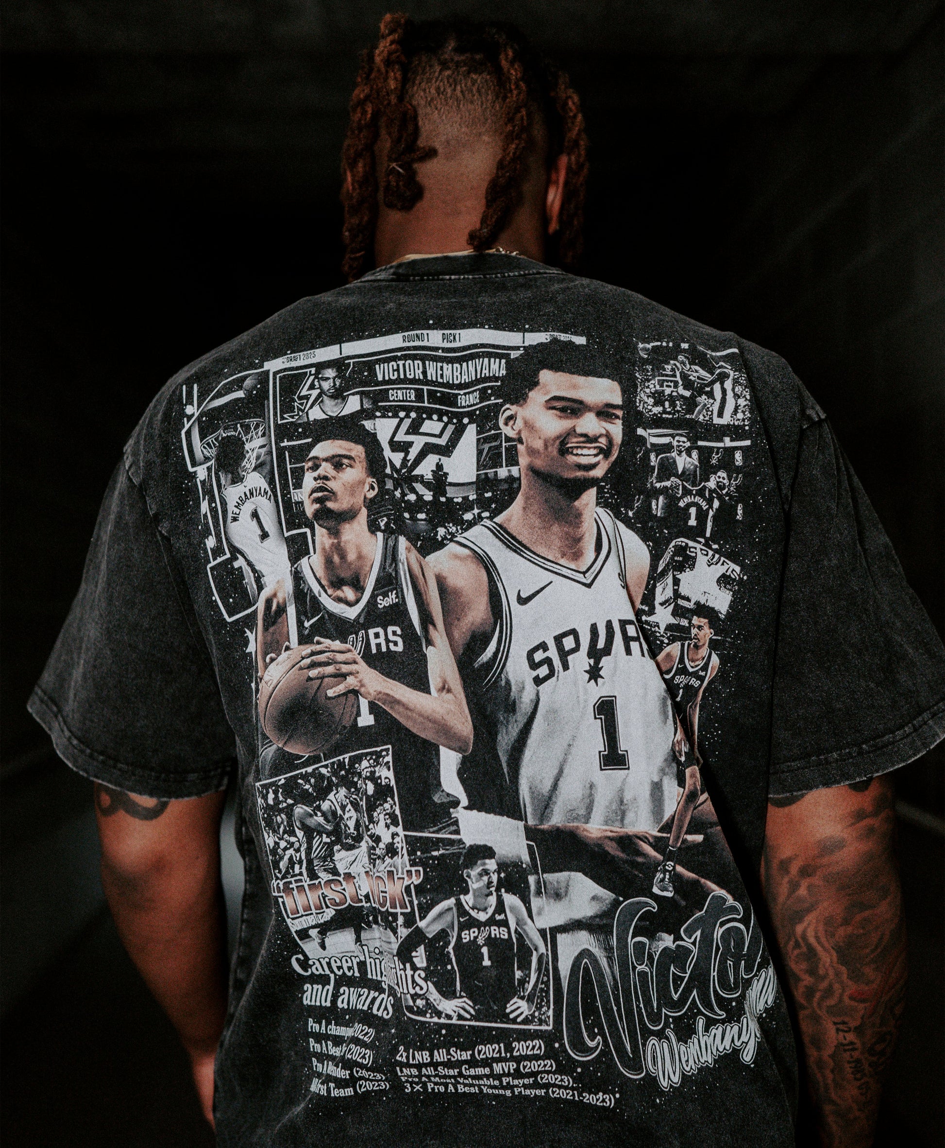 VICTOR WEMBANYAMA V2 TEE - clothing by TeeHivey.com (Image 1)