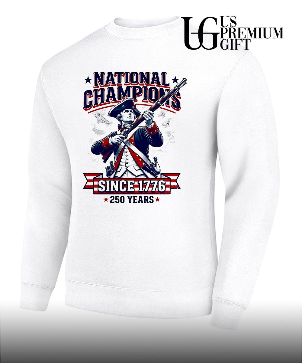 250 Years American Revolutionary War Patriot National Champions since 1776 shirt