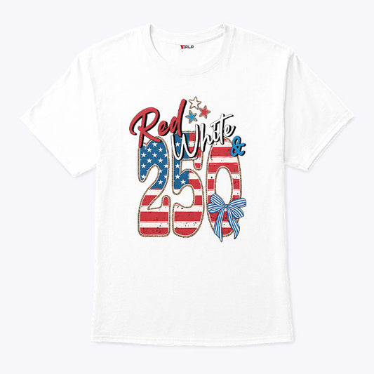 250th Anniversary Red White And Blue Shirt