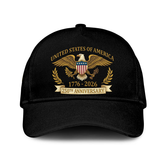 250th Anniversary United States Of America 1776-2026 Hat