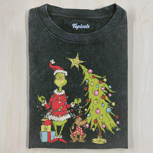 GRINCH CHRISTMAS TREE T-SHIRTSÂ - clothing by TeeHivey.com (Image 1)