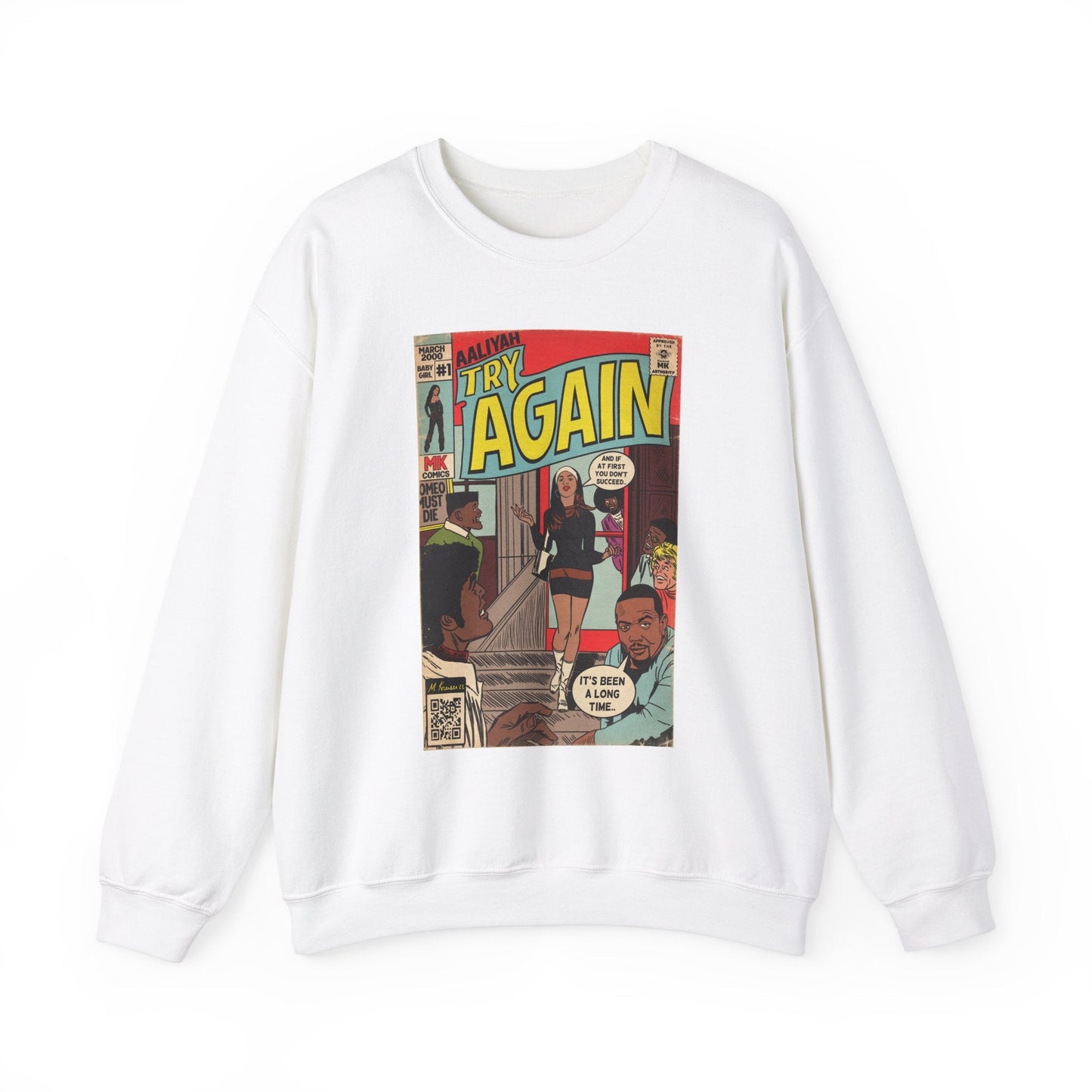 Try Again - Unisex Heavy Blendâ„¢ Crewneck Sweatshirt