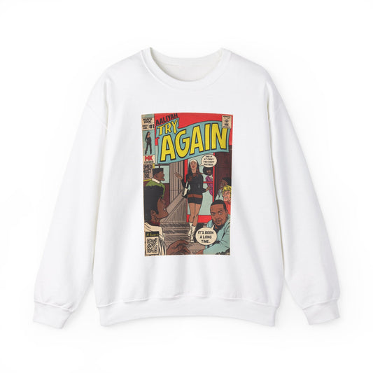 Try Again - Unisex Heavy Blendâ„¢ Crewneck Sweatshirt