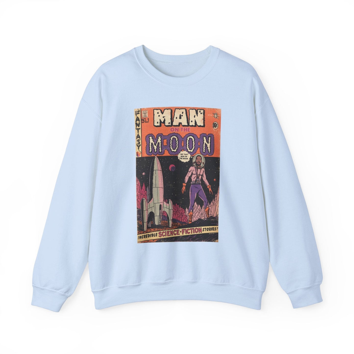 Man on the Moon - Unisex Heavy Blendâ„¢ Crewneck Sweatshirt