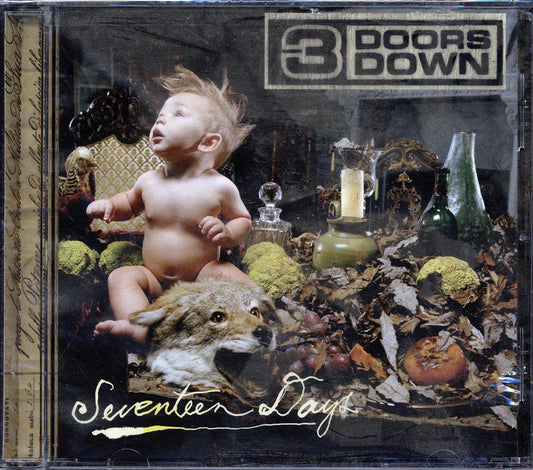 3 Doors Down Seventeen Days Music CD