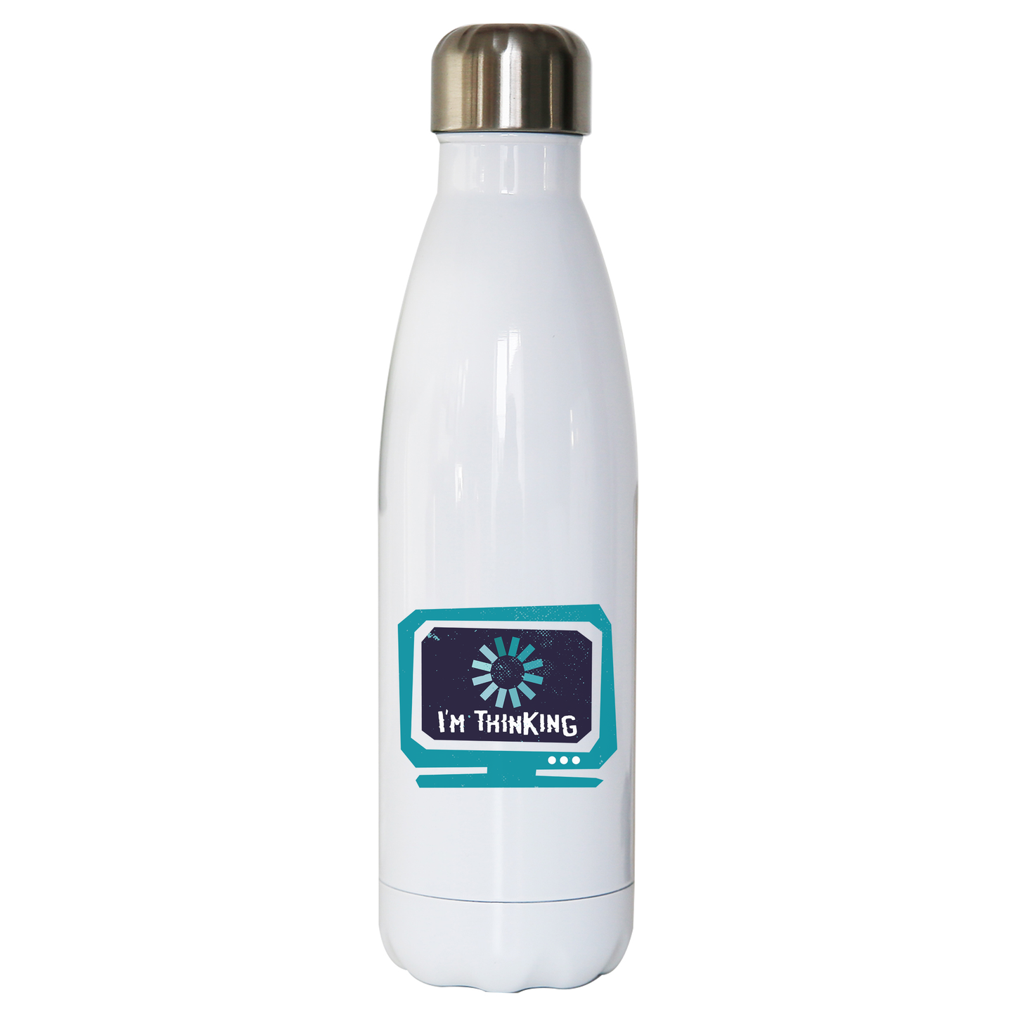 Im thinking funny water bottle stainless steel reusable