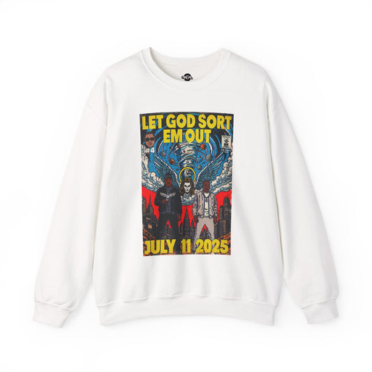 Let God Sort Em Out - Unisex Heavy Blendâ„¢ Crewneck Sweatshirt