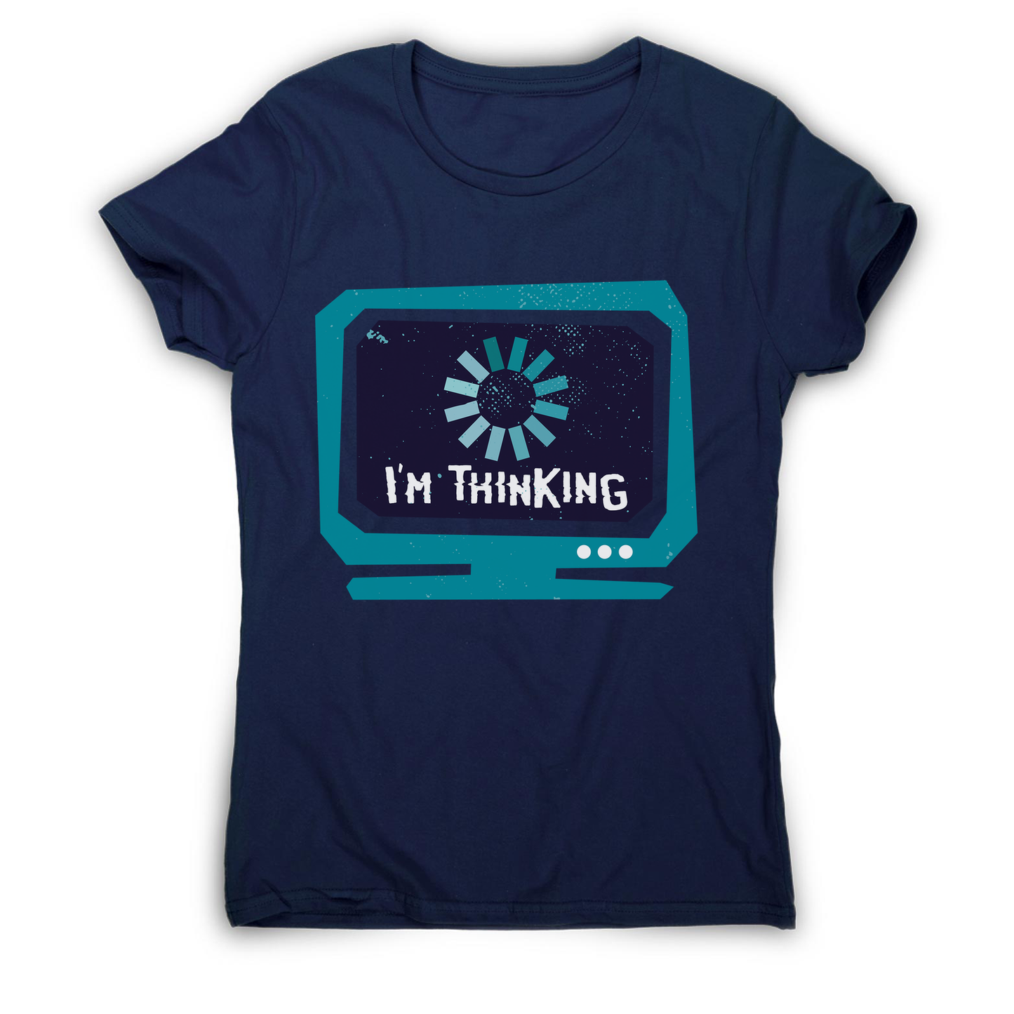Im thinking funny women's t-shirt