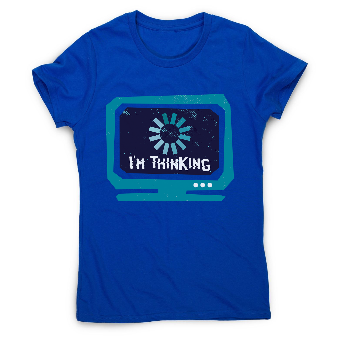 Im thinking funny women's t-shirt