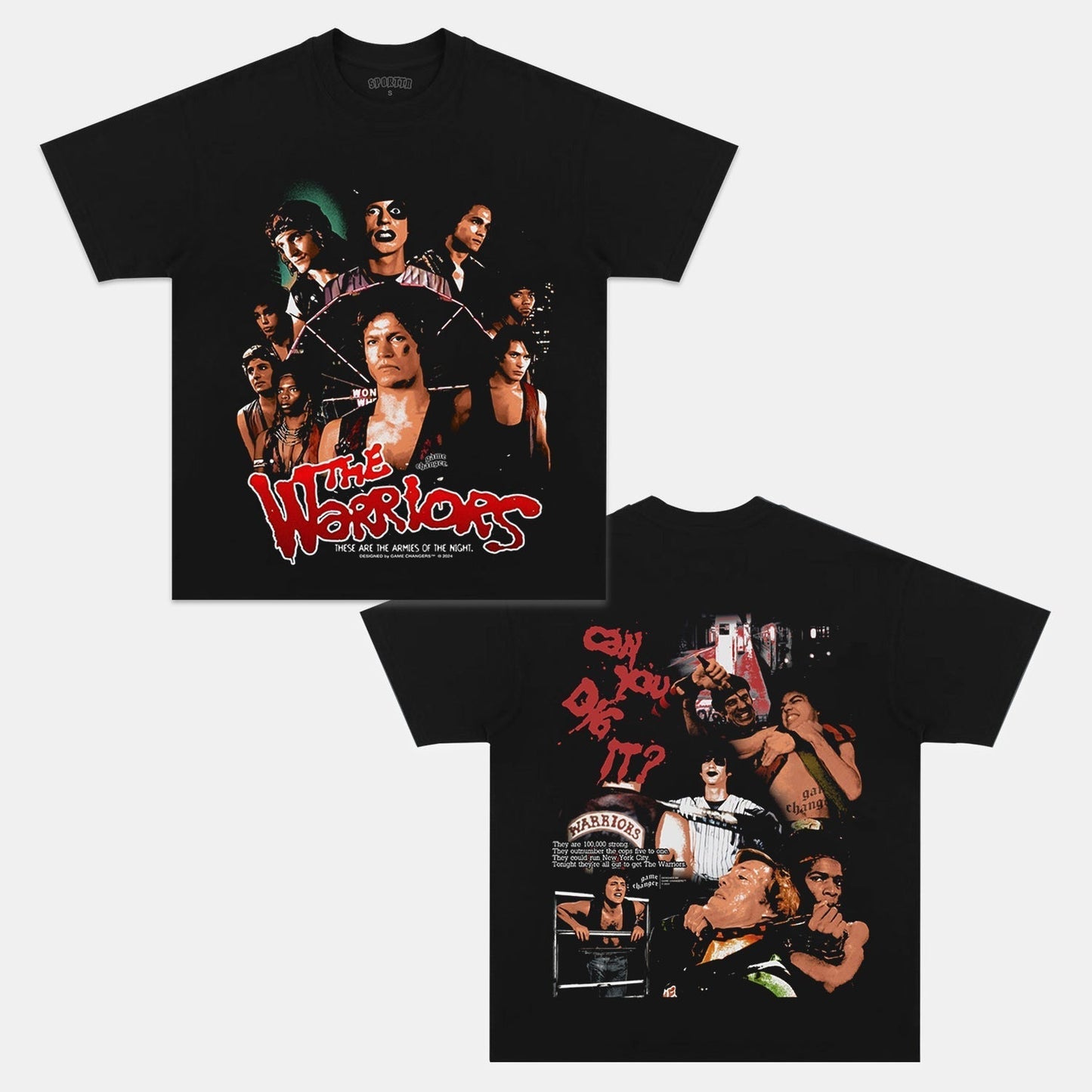 THE WARRIORS TEE - clothing by TeeHivey.com (Image 1)