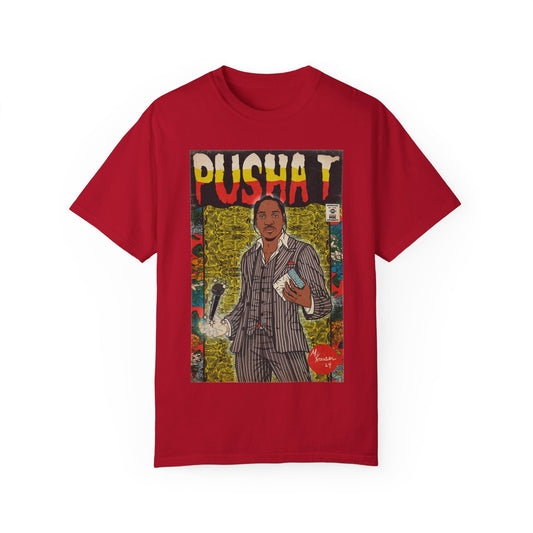 Push - Comic Book Art - Unisex Comfort Colors T-shirt