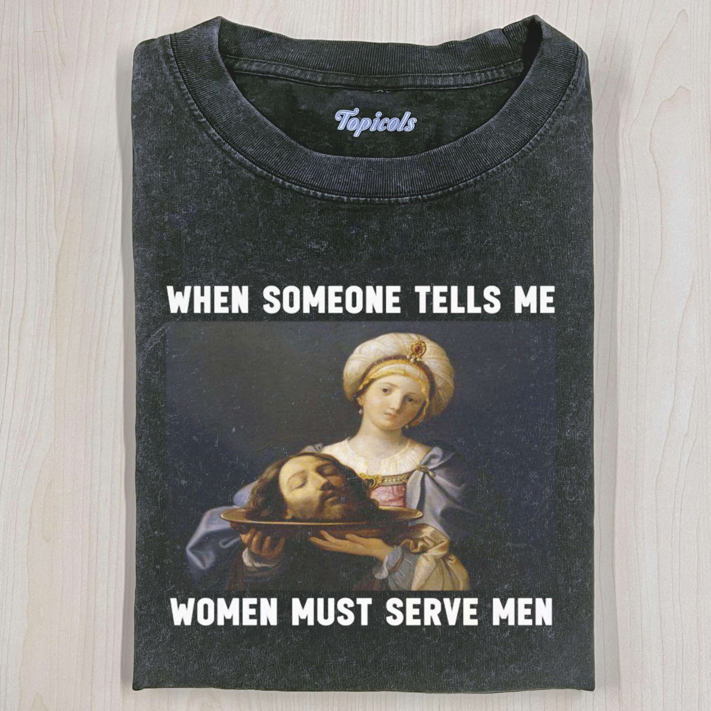 WOMEN SHOULD SERVE MEN  T-SHIRT - clothing by TeeHivey.com (Image 1)