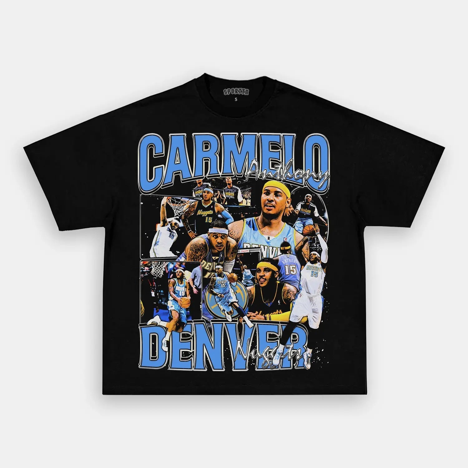 CARMELO DENVER 2 TEE - clothing by TeeHivey.com (Image 1)