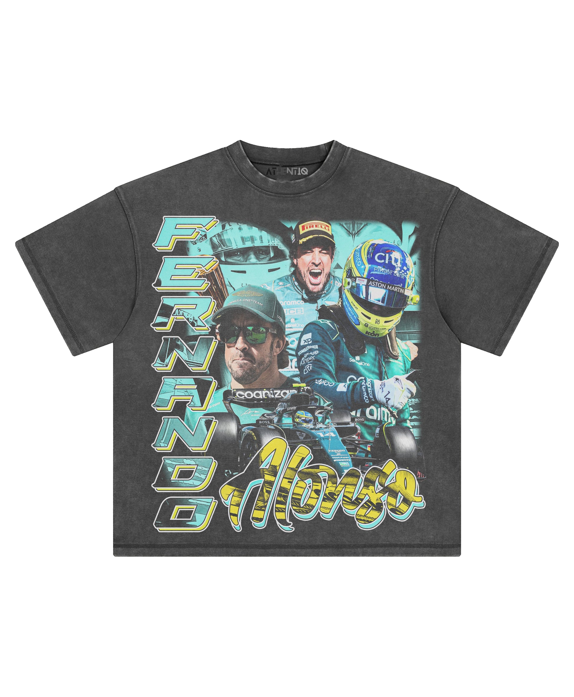 FERNANDO ALONSO ASTON MARTIN TEE - clothing by TeeHivey.com (Image 1)