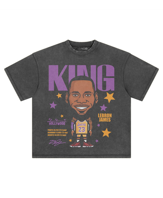 LEBRON CARTOON TEE - clothing by TeeHivey.com (Image 1)
