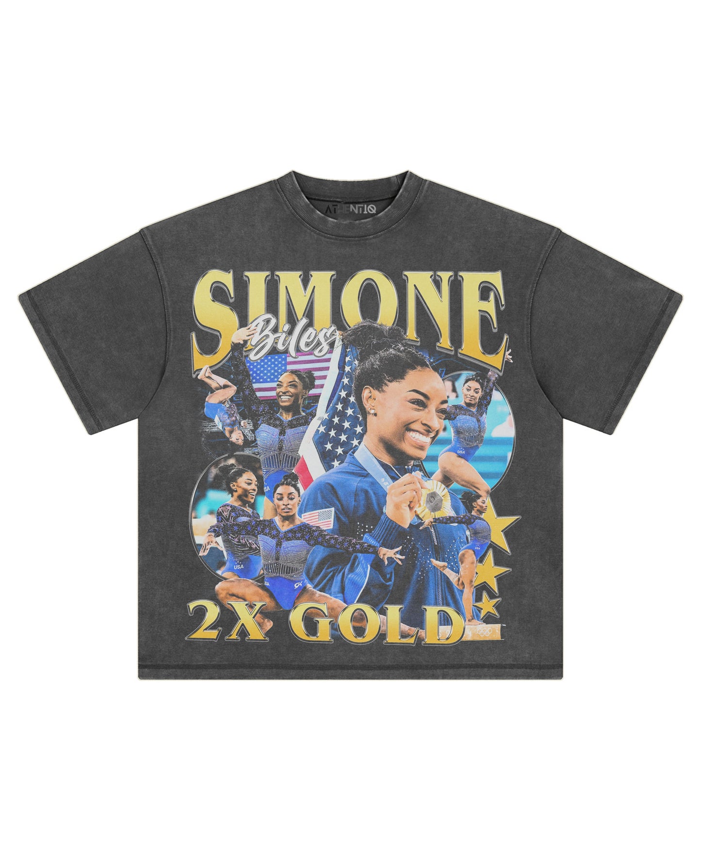 SIMONE BILES PARIS 2024 TEE - clothing by TeeHivey.com (Image 3)