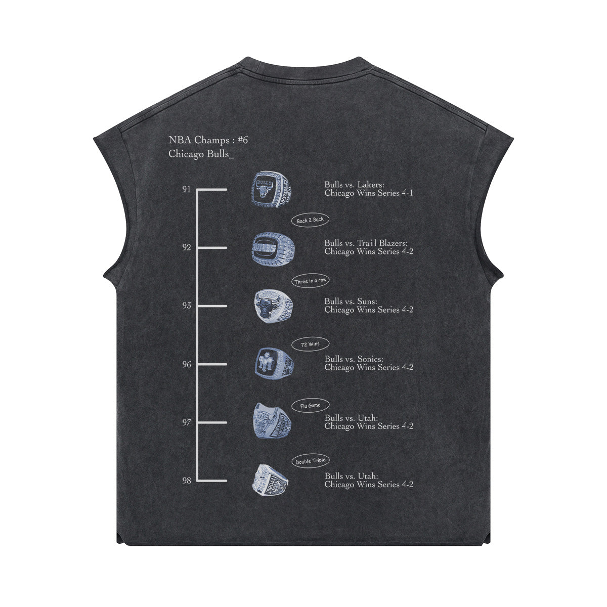 BULLS XRAY MUSCLE TEE