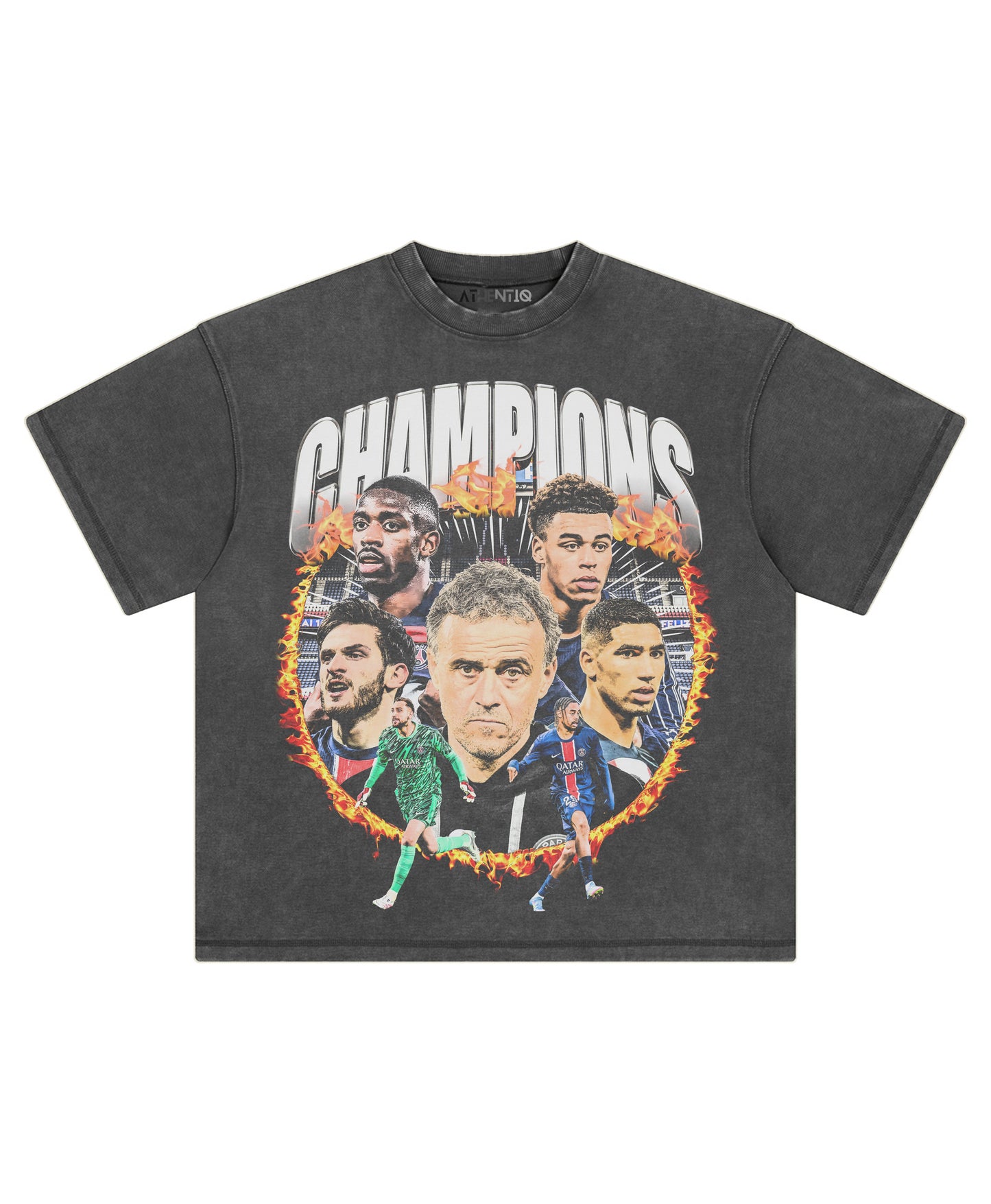 PSG UCL CHAMPS TEE - clothing by TeeHivey.com (Image 2)