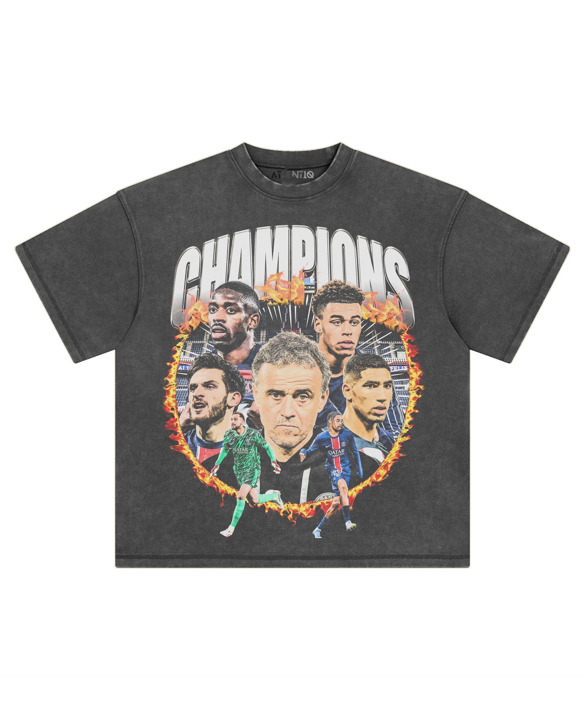 PSG UCL CHAMPS TEE - clothing by TeeHivey.com (Image 2)