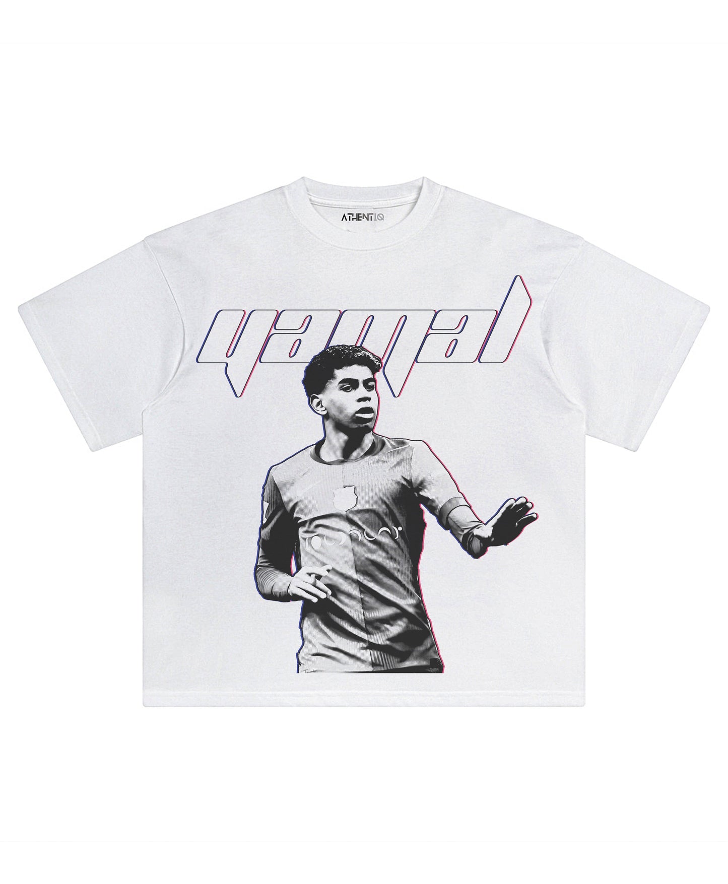 LAMINE YAMAL CALMA Y2K TEE - clothing by TeeHivey.com (Image 2)