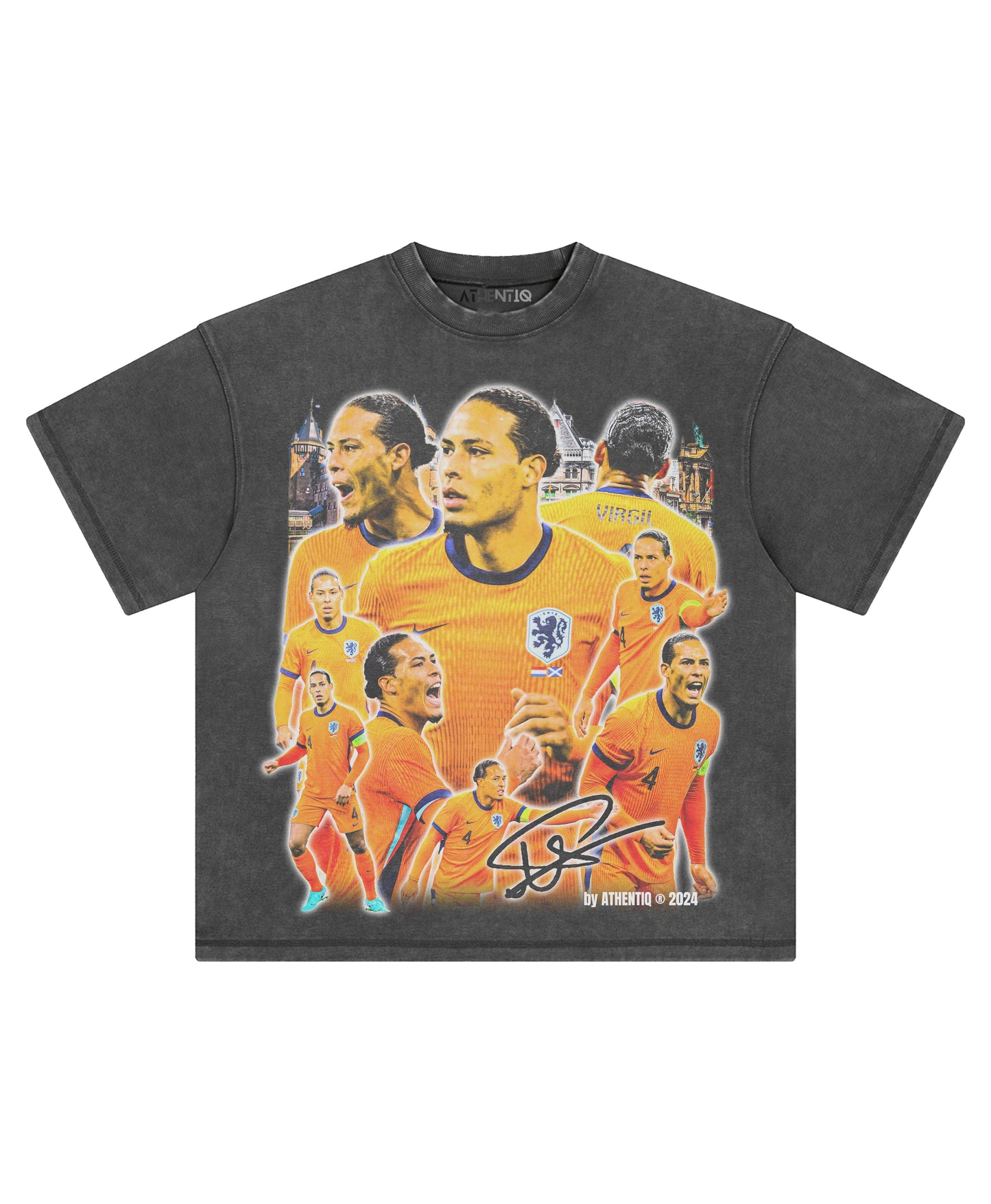 VIRGIL VAN DIJK NETHERLANDS TEE - clothing by TeeHivey.com (Image 3)