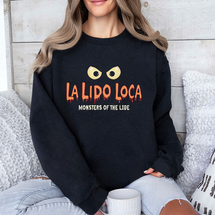 Monsters Of Lido Scary Sloth Halloween T Shirt