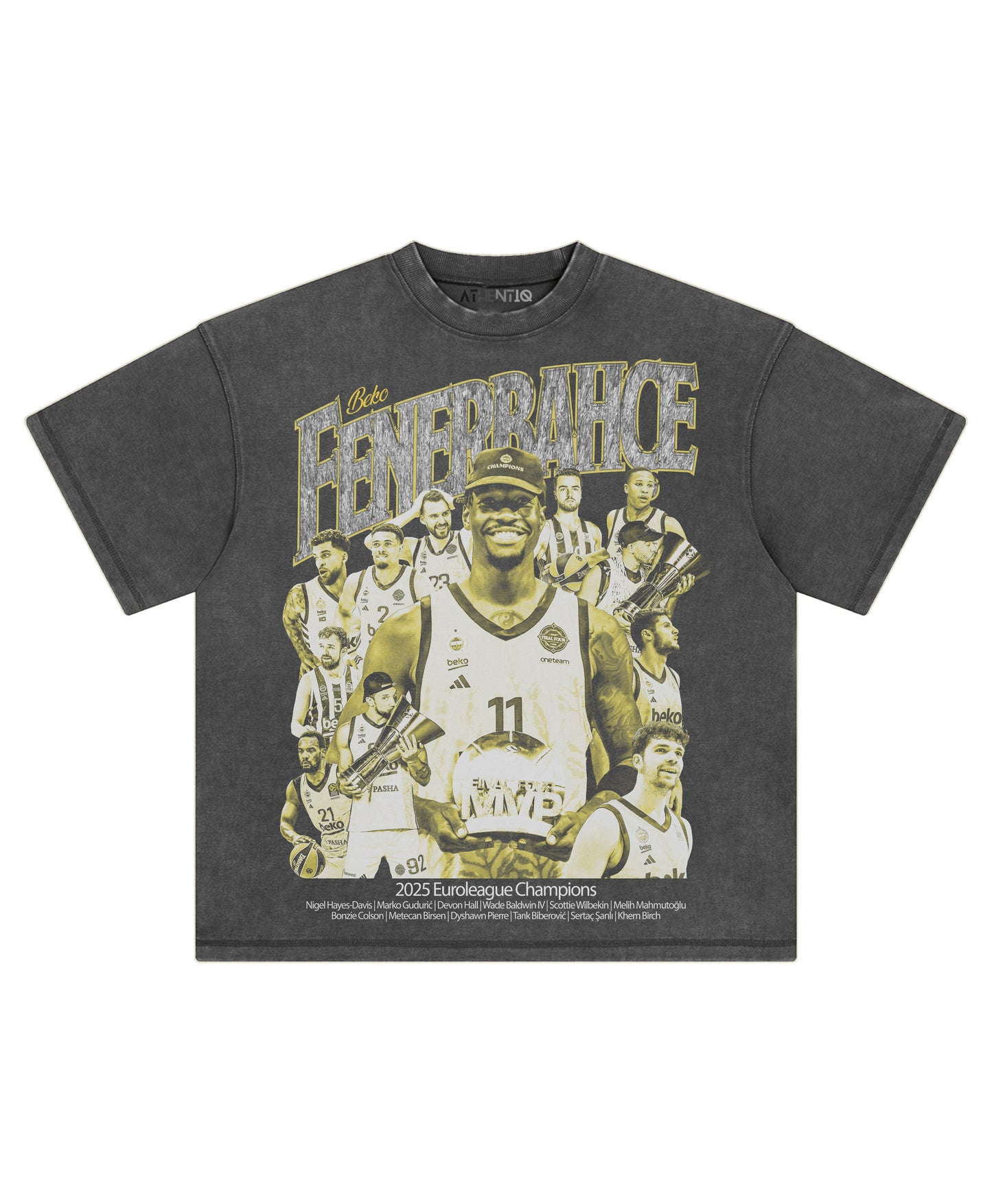 FENERBAHÃ‡E EUROLEAGUE TEE - clothing by TeeHivey.com (Image 1)