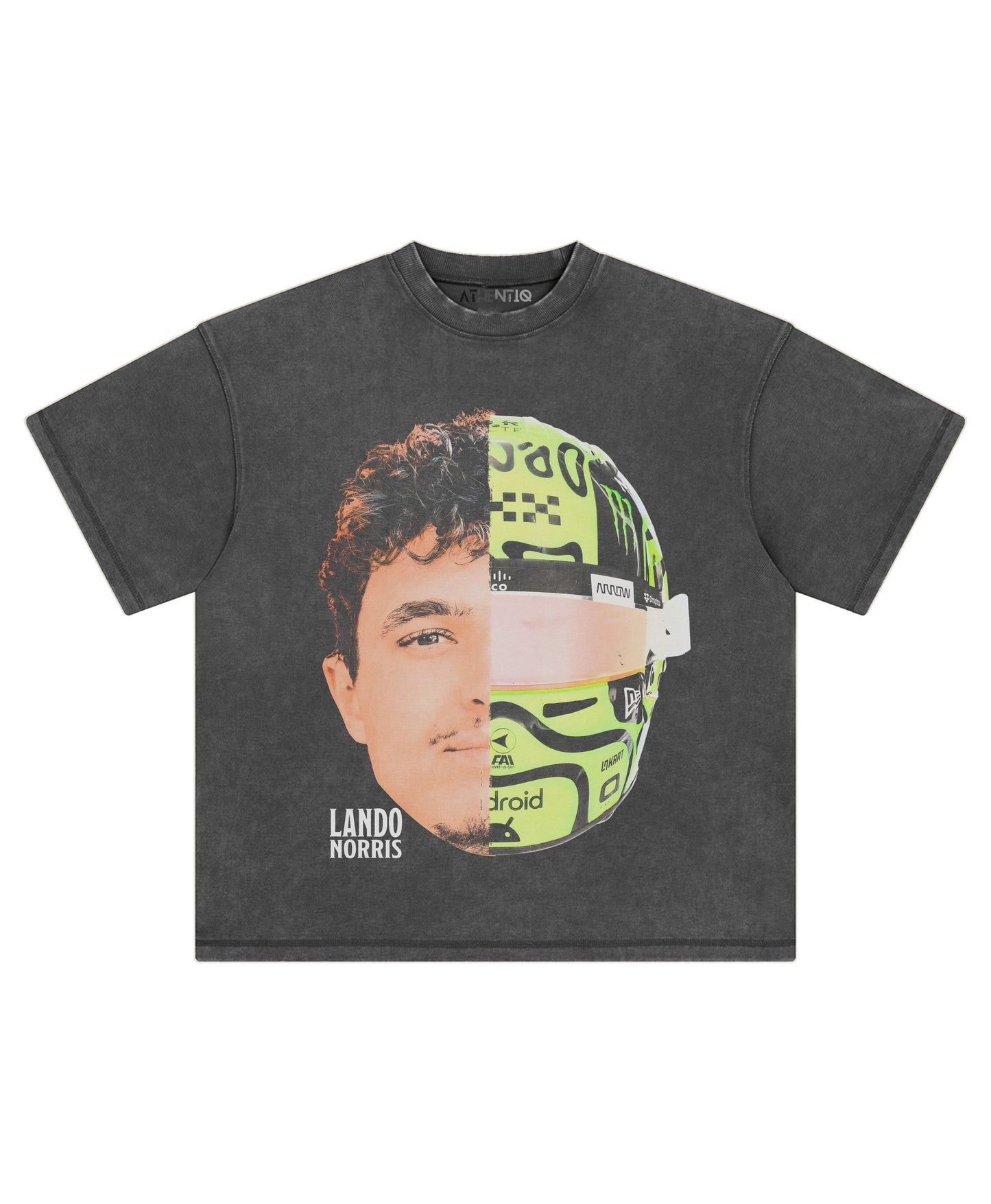 LANDO NORRIS BIG FACE TEE - clothing by TeeHivey.com (Image 2)