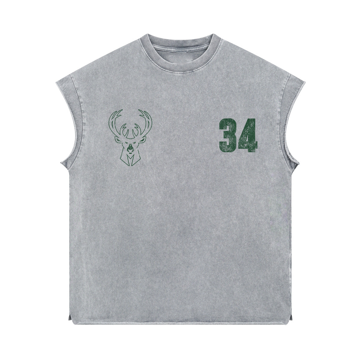 BUCKS MUSCLE TEE - clothing by TeeHivey.com (Image 3)