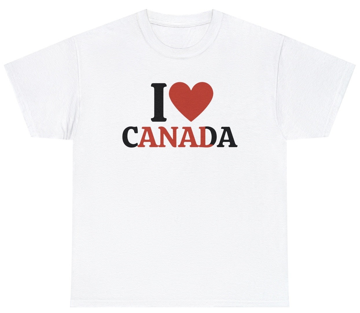 I Love Canada Anal Tee - clothing by TeeHivey.com (Image 1)