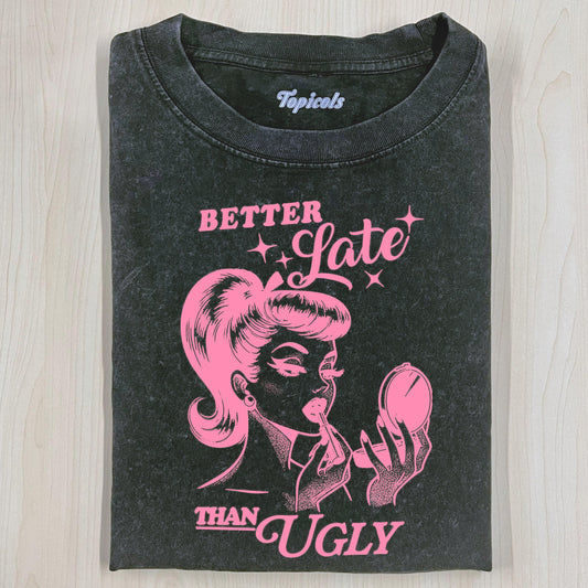 WHY I'M ALWAYS LATE T-SHIRT - clothing by TeeHivey.com (Image 1)