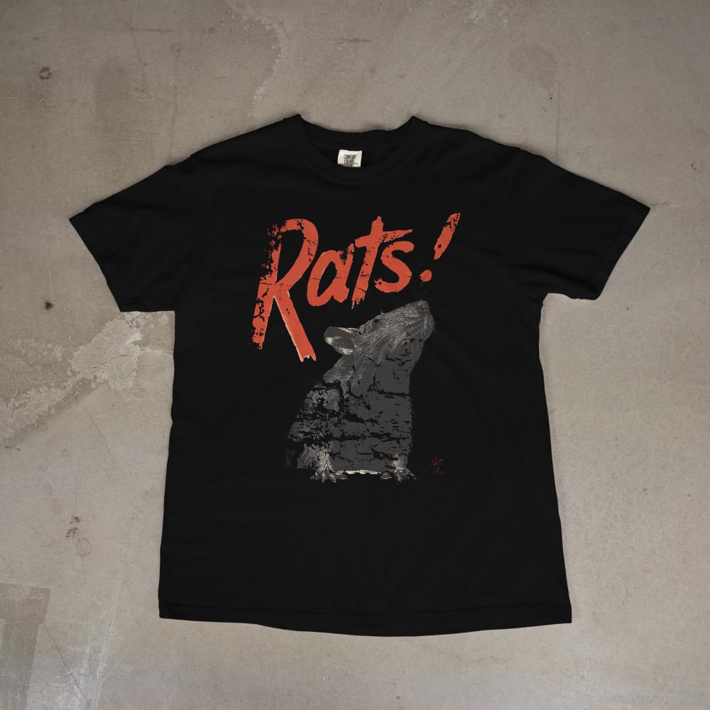 Vintage Rats Grunge Retro Distressed Unisex T-shirt, Sweatshirt, Hoodie (4)