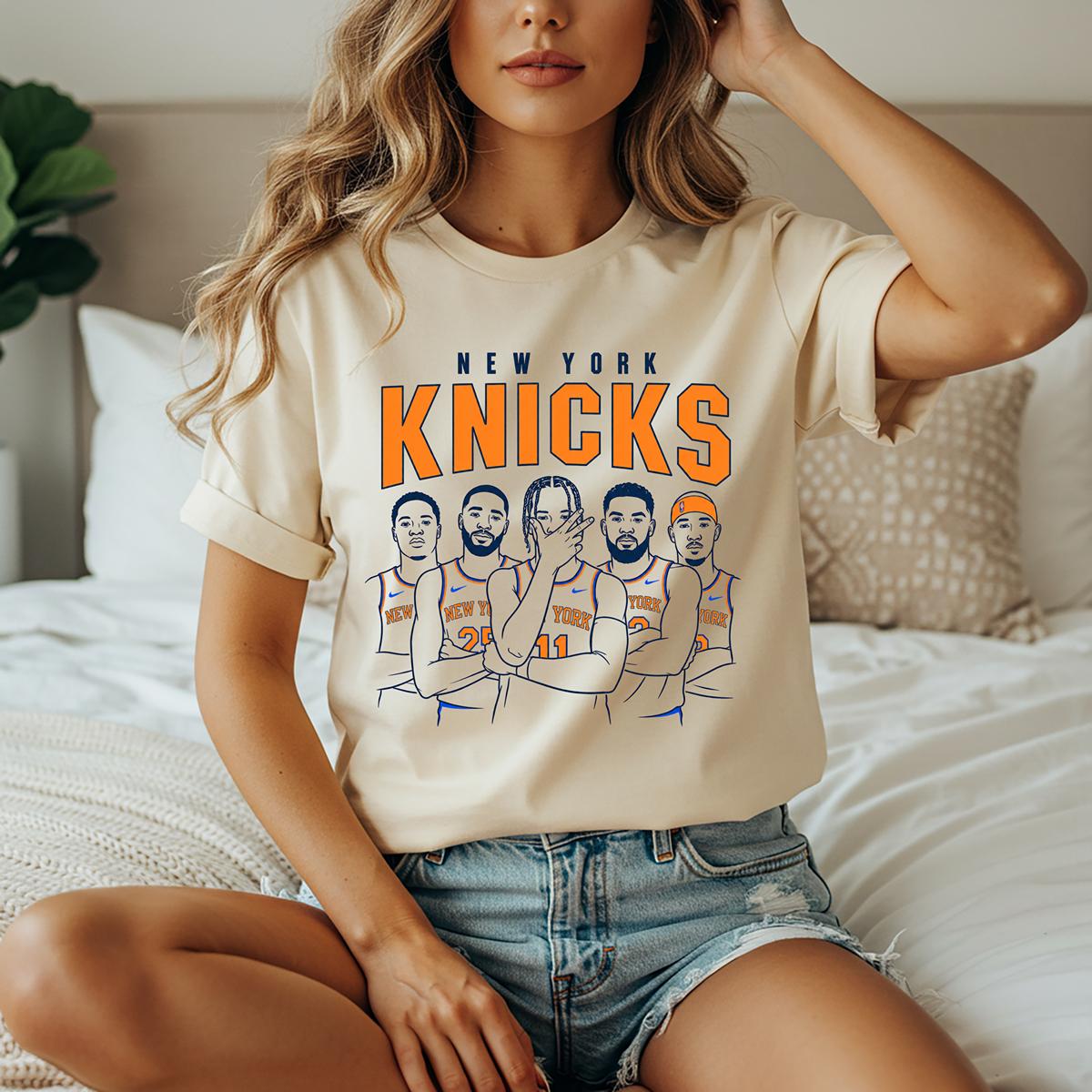 York Knicks Basketball Nyc Basketball Fan Tee Sports Game Day Basketball Lover (4)