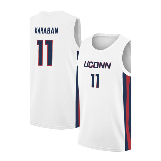 Alexander Karaban UConn Huskies Basketball Jersey