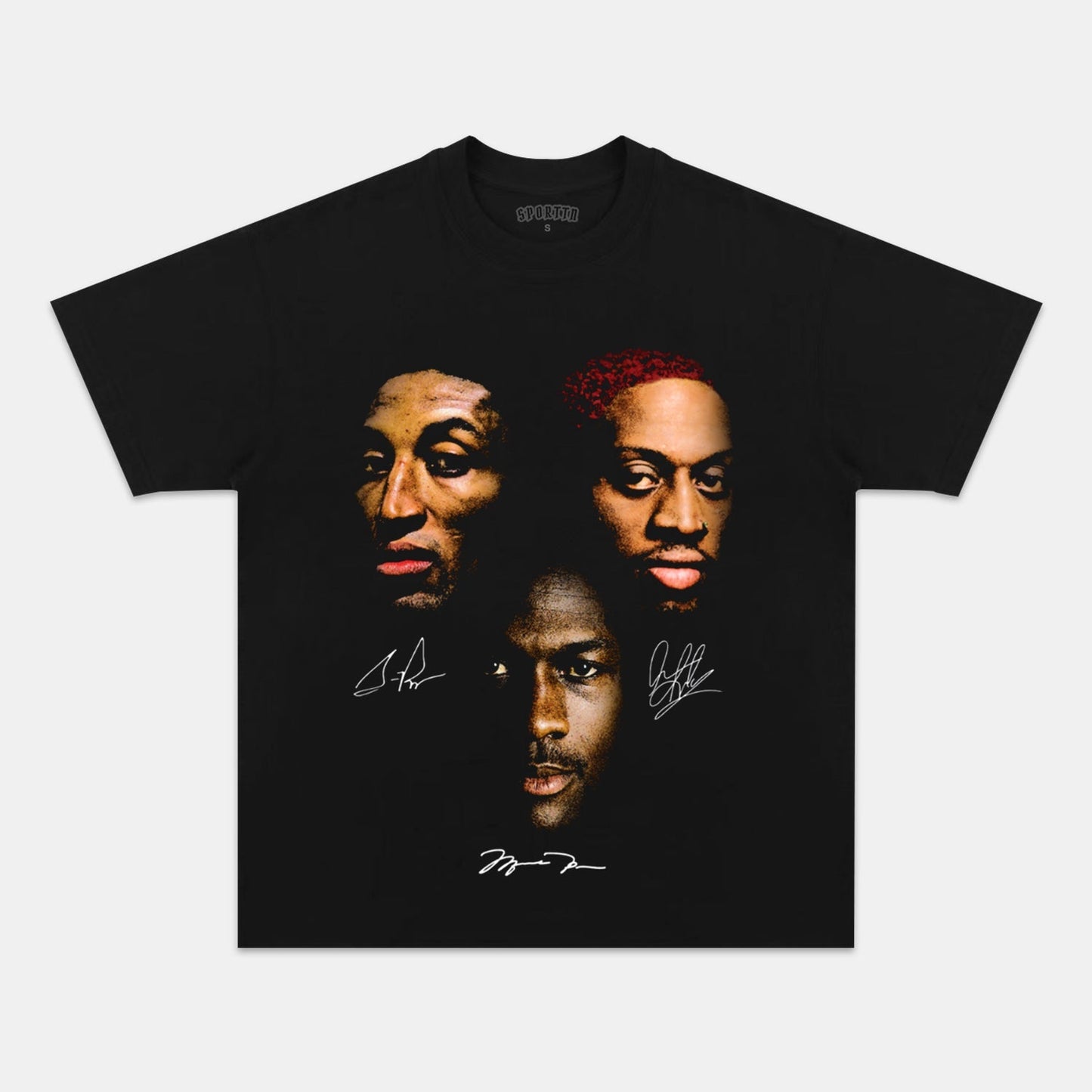 3-PEAT 96-98 BULLS V1 TEE Style001