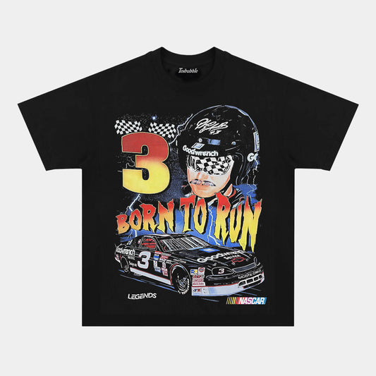DALE EARNHARDT BORN TO RUN TEE - clothing by TeeHivey.com (Image 1)