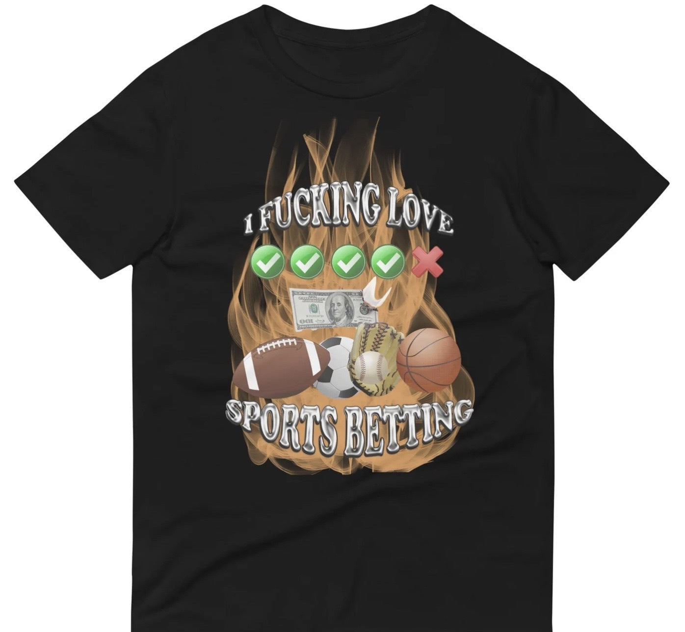Sports Betting Tee - clothing by TeeHivey.com (Image 2)