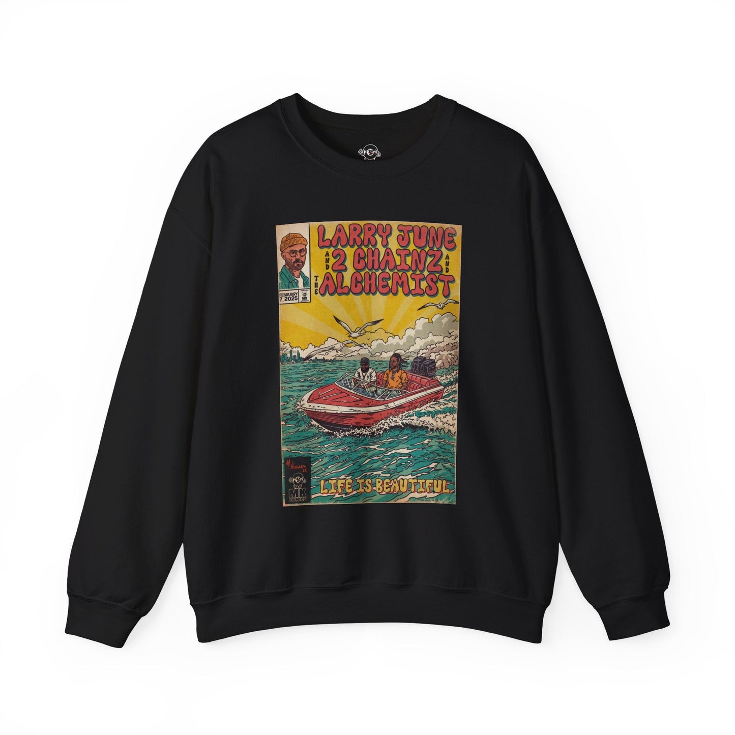 Life is Beautiful - Unisex Heavy Blendâ„¢ Crewneck Sweatshirt